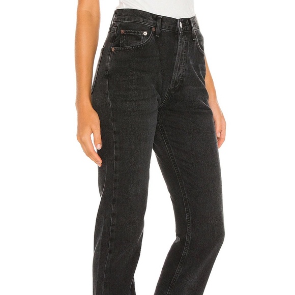 Agolde Lana Straight Jeans in Haywire Wash Women's size 26 - Picture 3 of 16